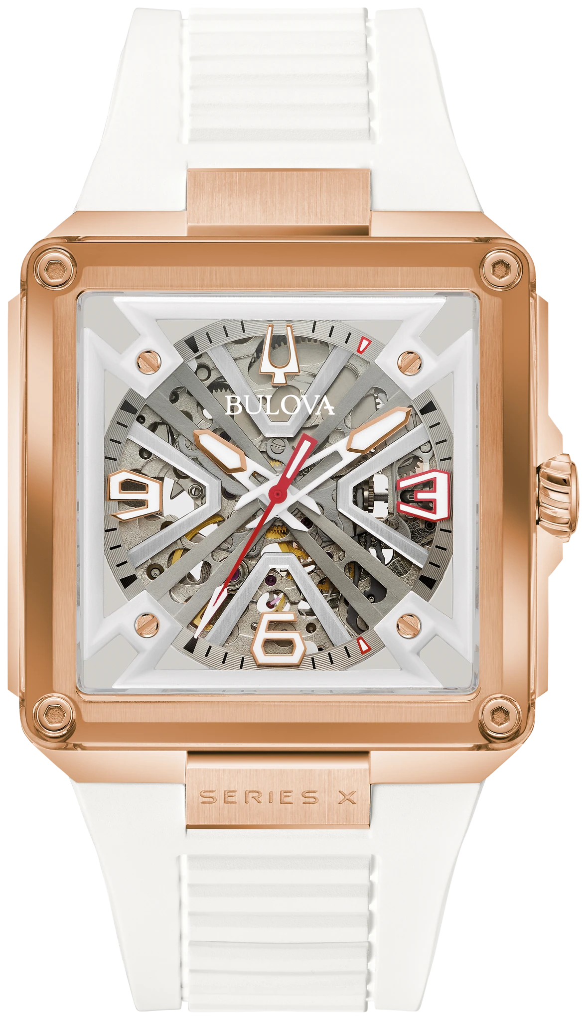 White Dial HNBR Rubber Marc Anthony Series X 97A194 | Bulova